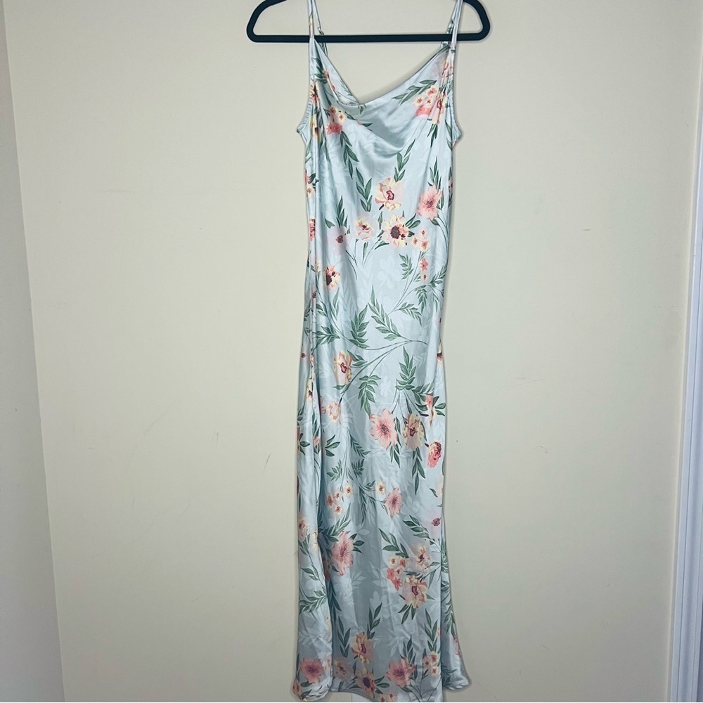 TAKARA Maxi Silky Dress L